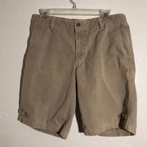 Scappinl khaki shorts, size 34 waist